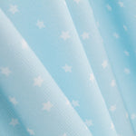 Piqué Tubes Étoiles Fond Bleu - Ribes y Casals