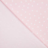 Piqué Canutillo Estrellas Fondo Rosa - Ribes y Casals