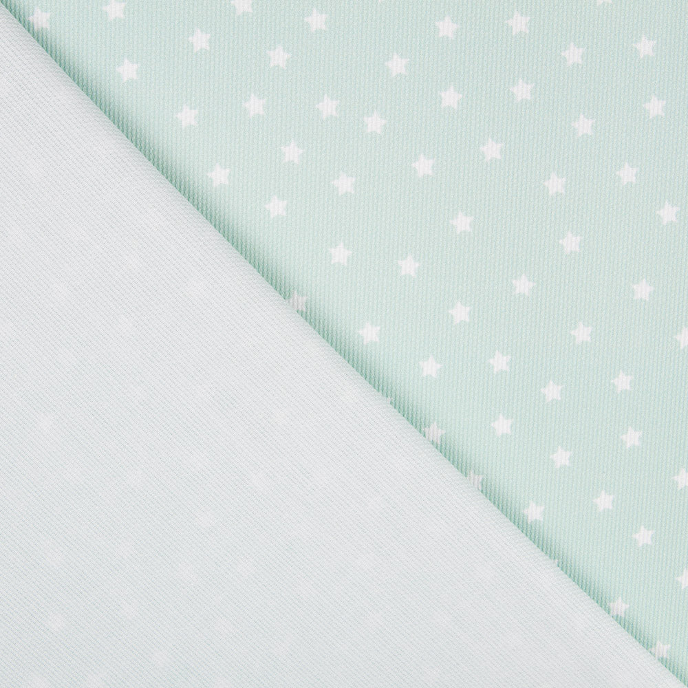 Piqué Canutillo Étoiles Vert - Ribes y Casals