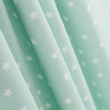 Piqué Canutillo Étoiles Vert - Ribes y Casals