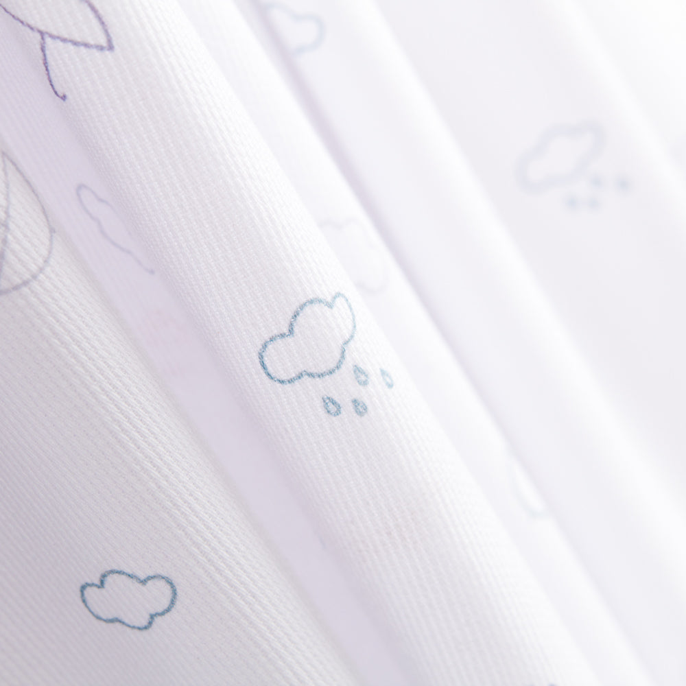 Piqué Canutillo Pluie Bleu - Ribes y Casals