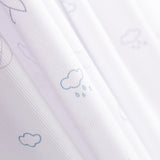 Retal Piqué Canutillo Lluvia Azul 115x140 cm - Ribes y Casals