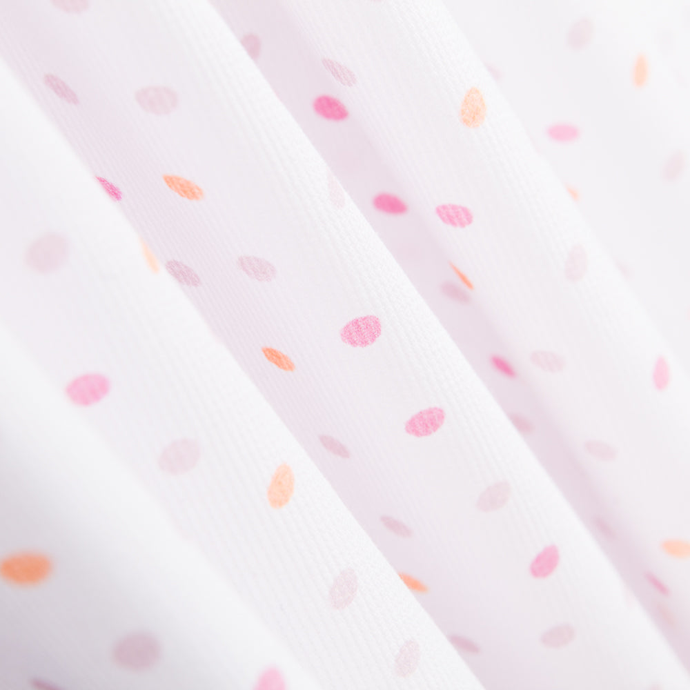 Piqué Canutillo Pois Fraise - Ribes y Casals