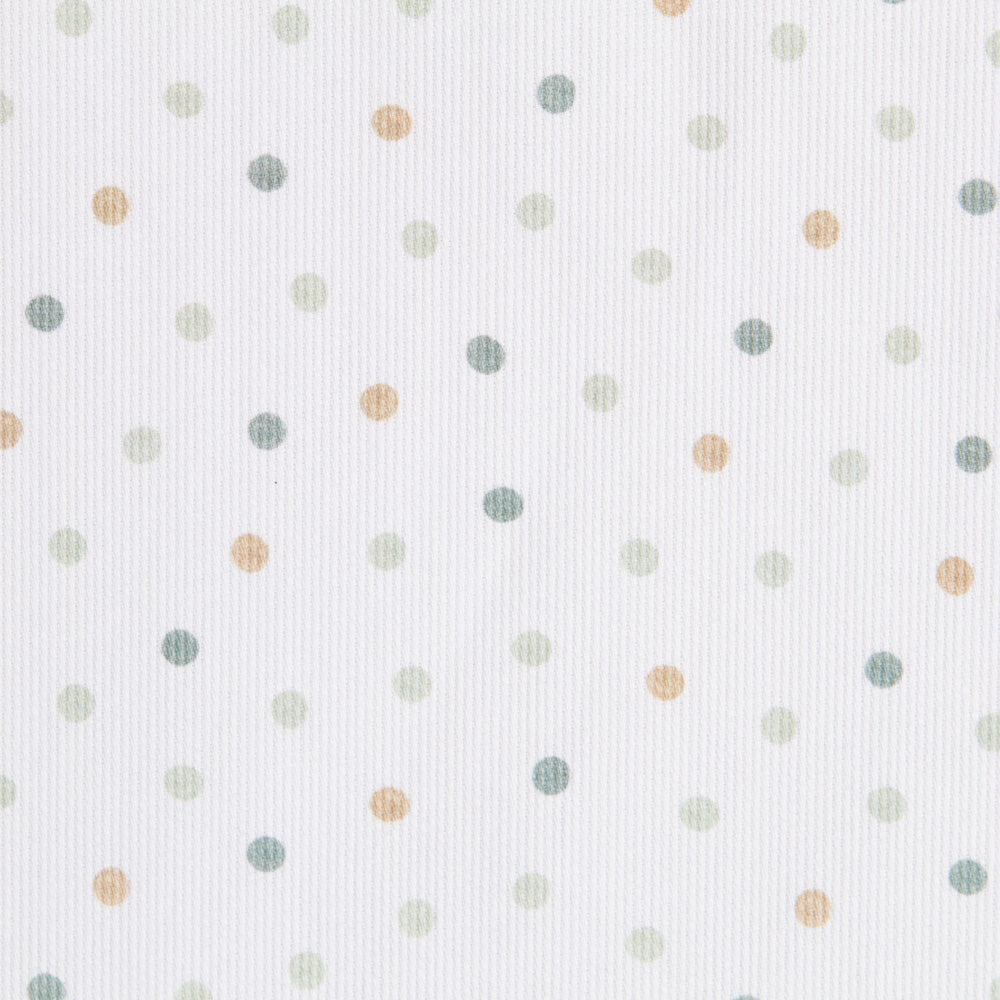 Piqué Tubes Pois Vert - Ribes y Casals