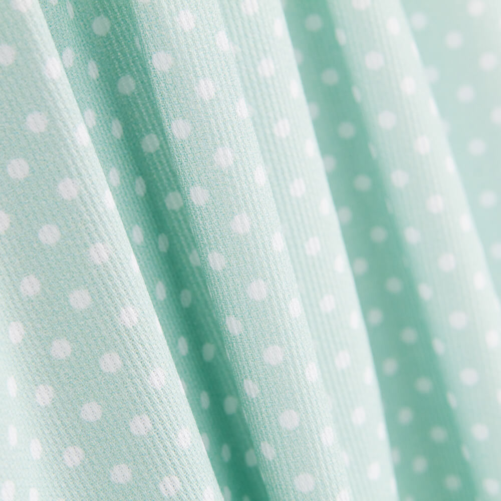 Piqué Tubes Pois Vert - Ribes y Casals