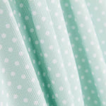 Piqué Tubes Pois Vert - Ribes y Casals