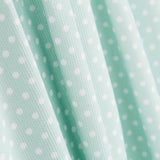 Piqué Tubes Pois Vert - Ribes y Casals