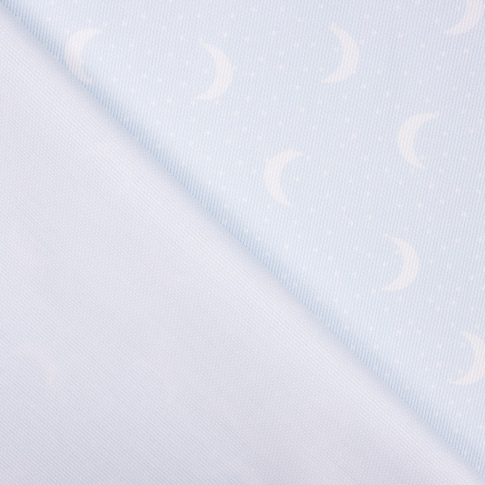 Piqué Canutillo Lunas Celeste - Ribes y Casals