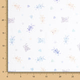 Piqué Canutillo Peluche Bleu - Ribes y Casals