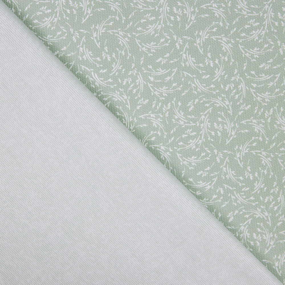 Piqué Canutillo Branches Gris - Ribes y Casals