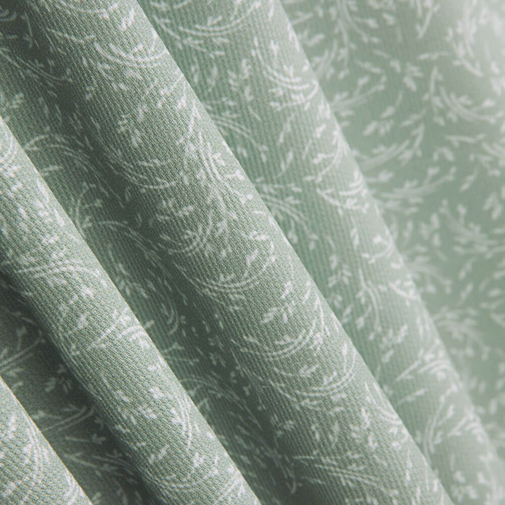 Piqué Canutillo Branches Gris - Ribes y Casals