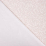 Piqué Canutillo Branches Rose Pâle - Ribes y Casals