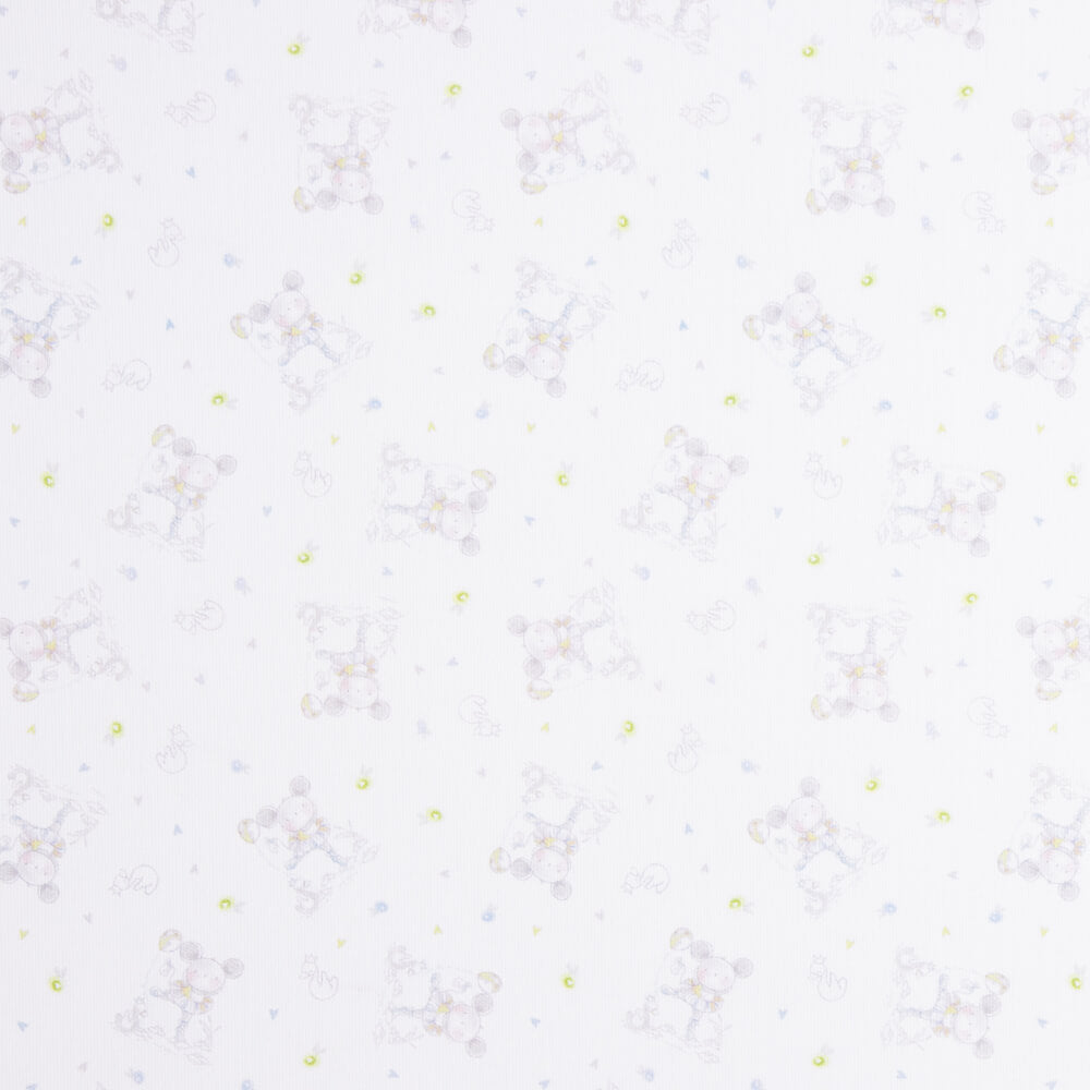 Piqué Pistache Rat Rayures - Ribes y Casals