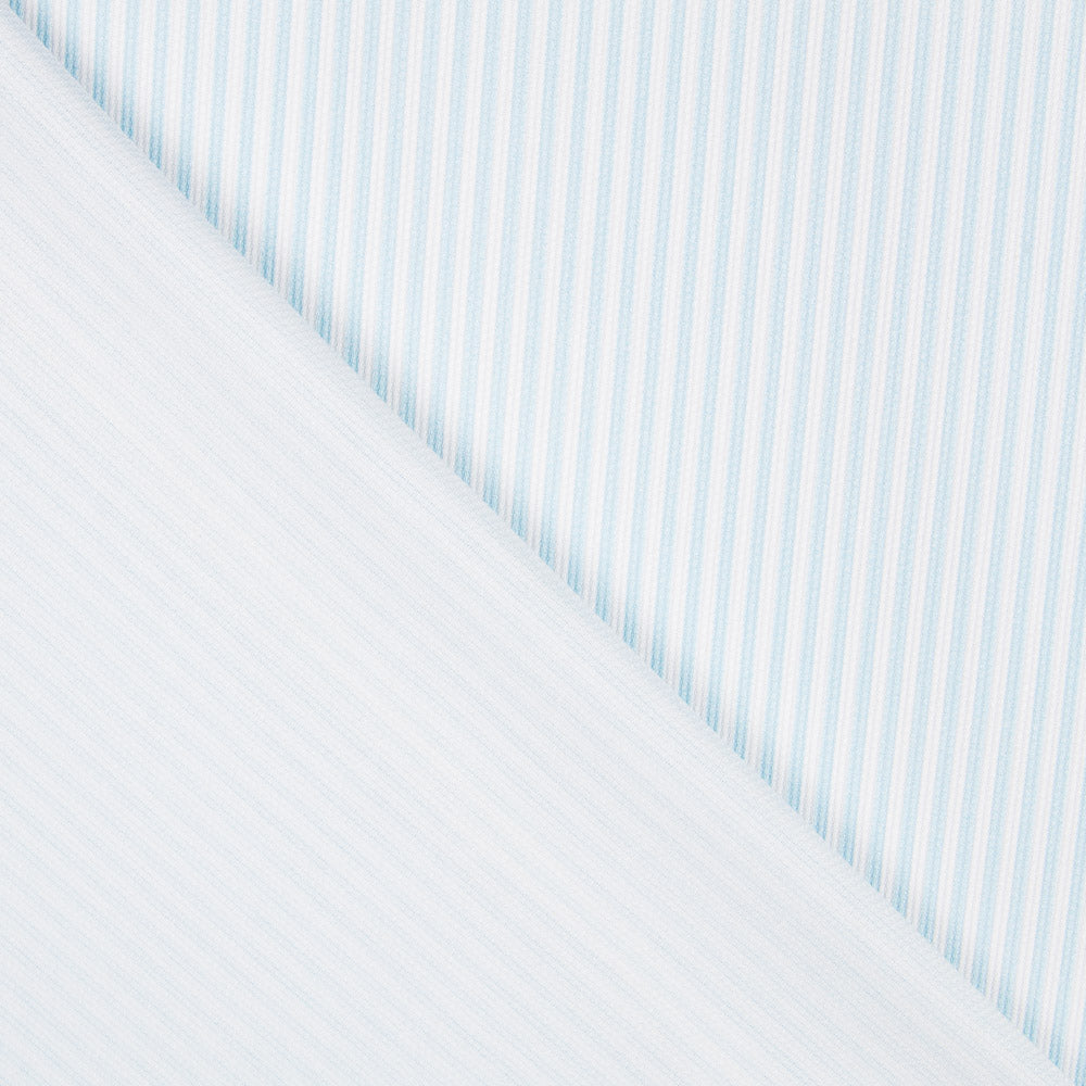 Piqué Canutillo Rayures Bleu - Ribes y Casals