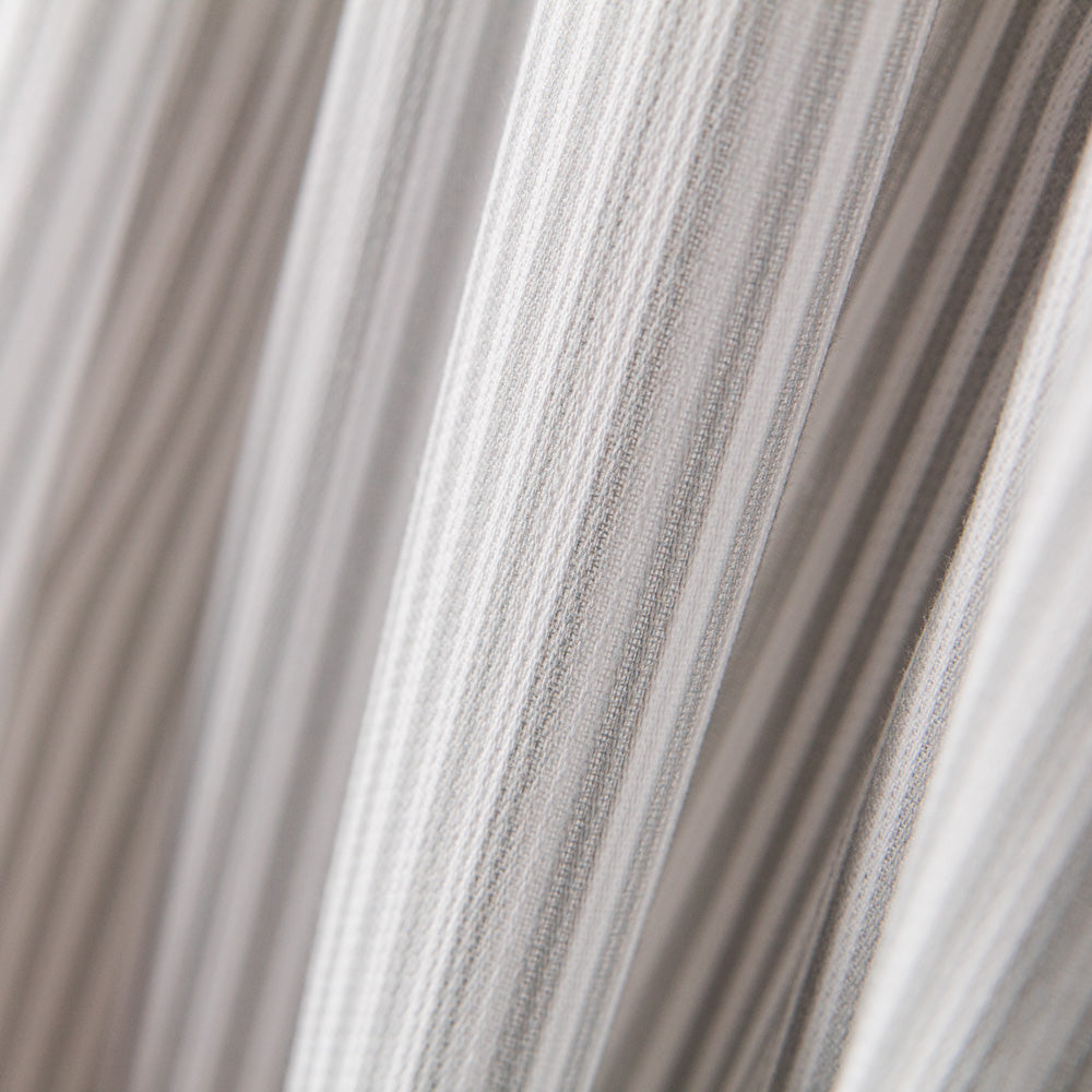 Piqué Canutillo Rayures Gris - Ribes y Casals