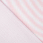 Piqué Canutillo Rayures Rose - Ribes y Casals