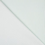 Piqué Canutillo Rayures Vert - Ribes y Casals