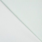 Piqué Canutillo Rayures Vert - Ribes y Casals
