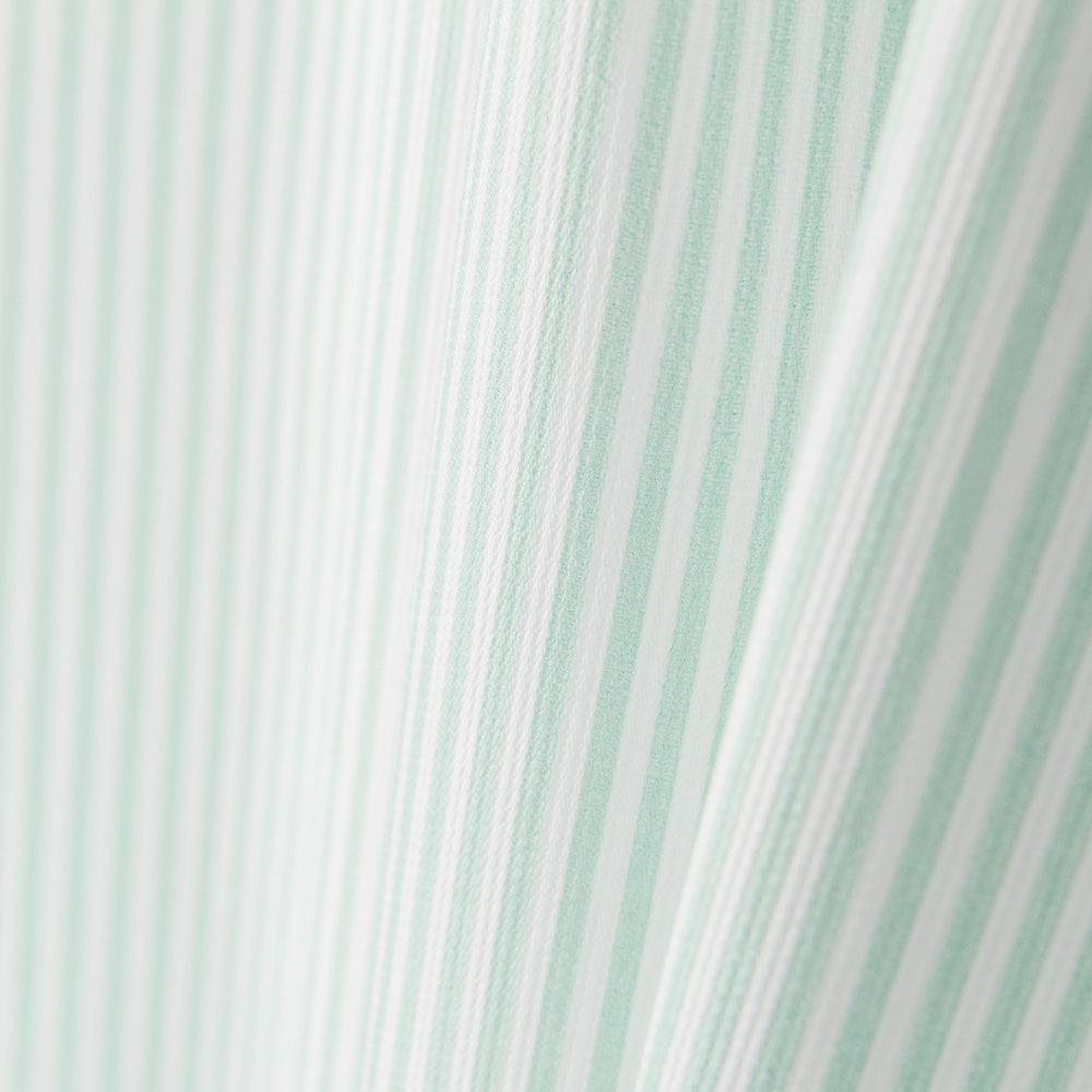 Piqué Canutillo Rayures Vert - Ribes y Casals