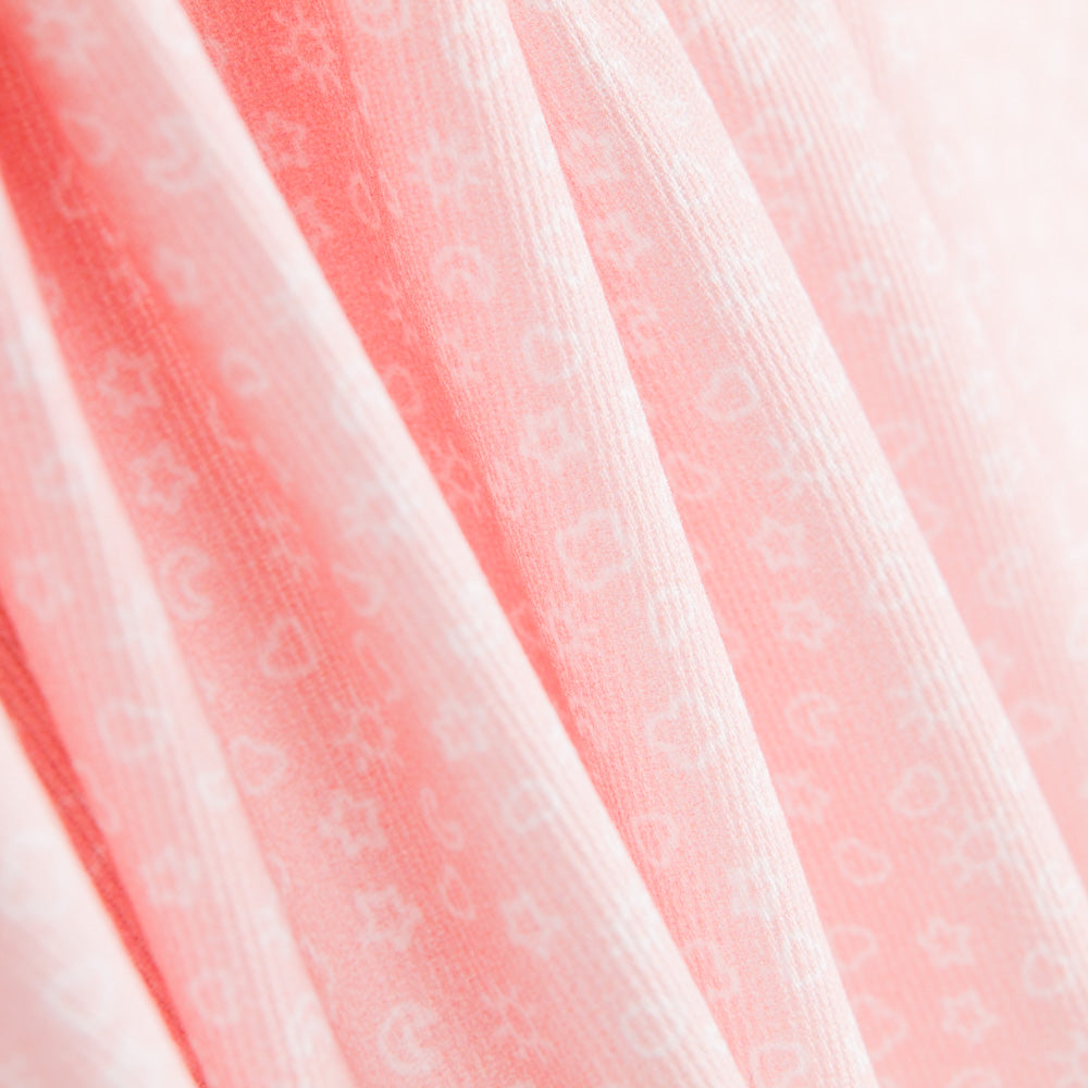 Piqué Canutillo Rose Pâle Dessins - Ribes y Casals