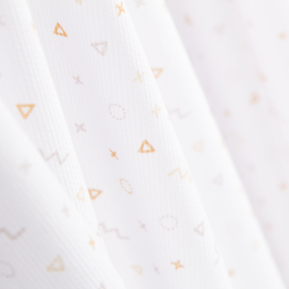 Piqué Canutillo Trigonométrie Camel - Ribes y Casals