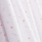 Piqué Canutillo Trigonométrie Rose - Ribes y Casals