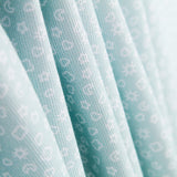 Piqué Canutillo Vert Pâle Dessins - Ribes y Casals