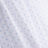 Piqué Pois Bleu Clair - Ribes y Casals