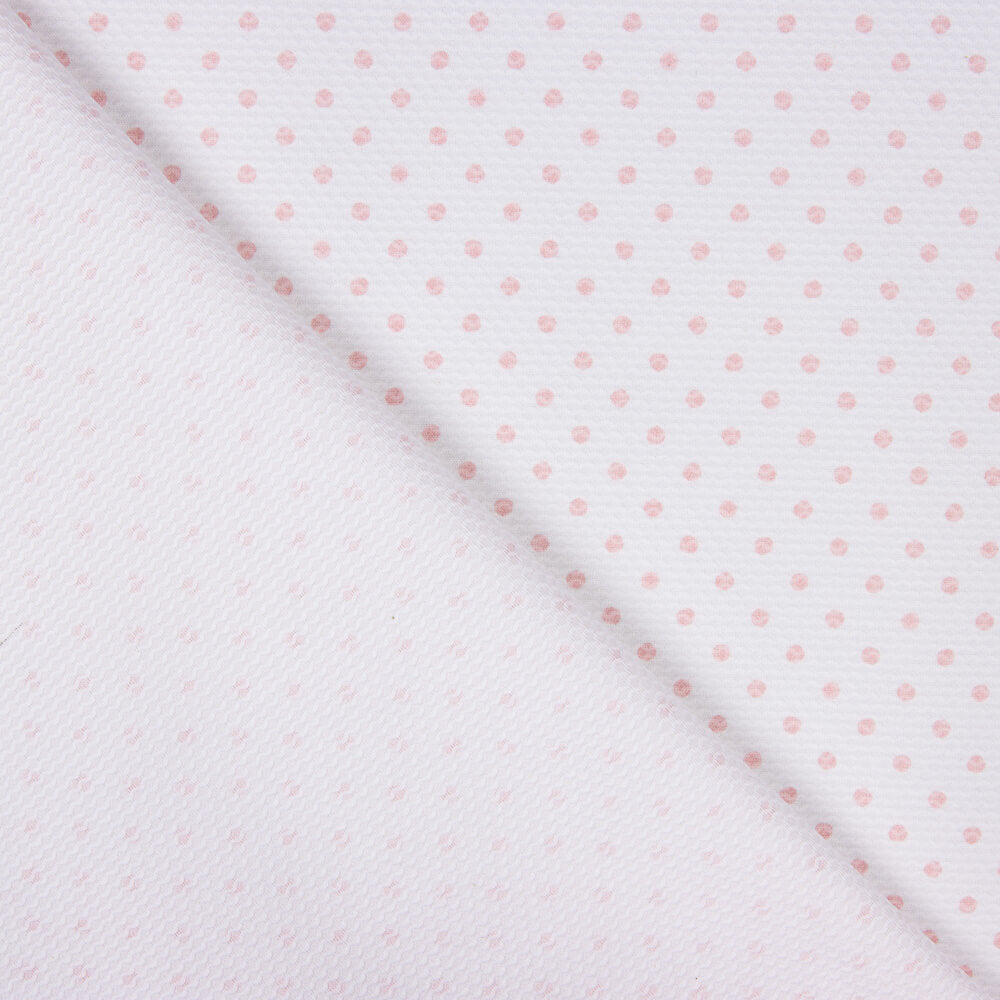 Piqué Pois Rose Clair - Ribes y Casals