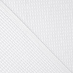 Piqué gaufré blanc basique - Ribes y Casals