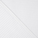 Piqué gaufré blanc basique - Ribes y Casals