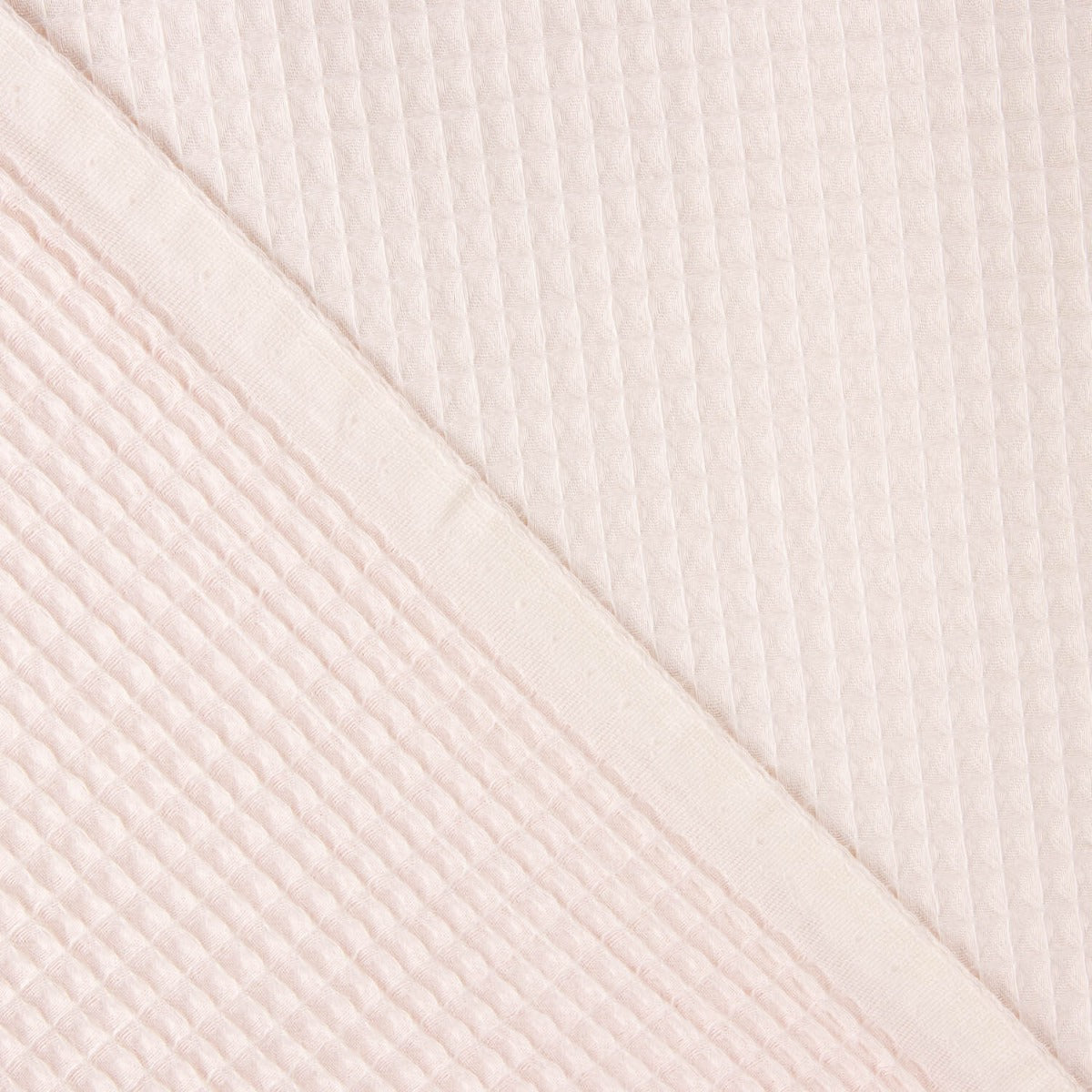 Piqué gaufré rose basique - Ribes y Casals