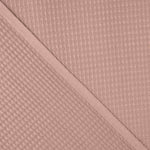 Piqué gaufré rose pâle basique - Ribes y Casals