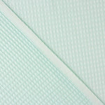 Piqué gaufré vert aqua basique - Ribes y Casals