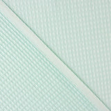 Piqué gaufré vert aqua basique - Ribes y Casals