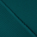 Gaufré piqué basique vert canard - Ribes y Casals