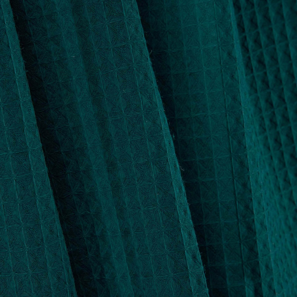 Gaufré piqué basique vert canard - Ribes y Casals