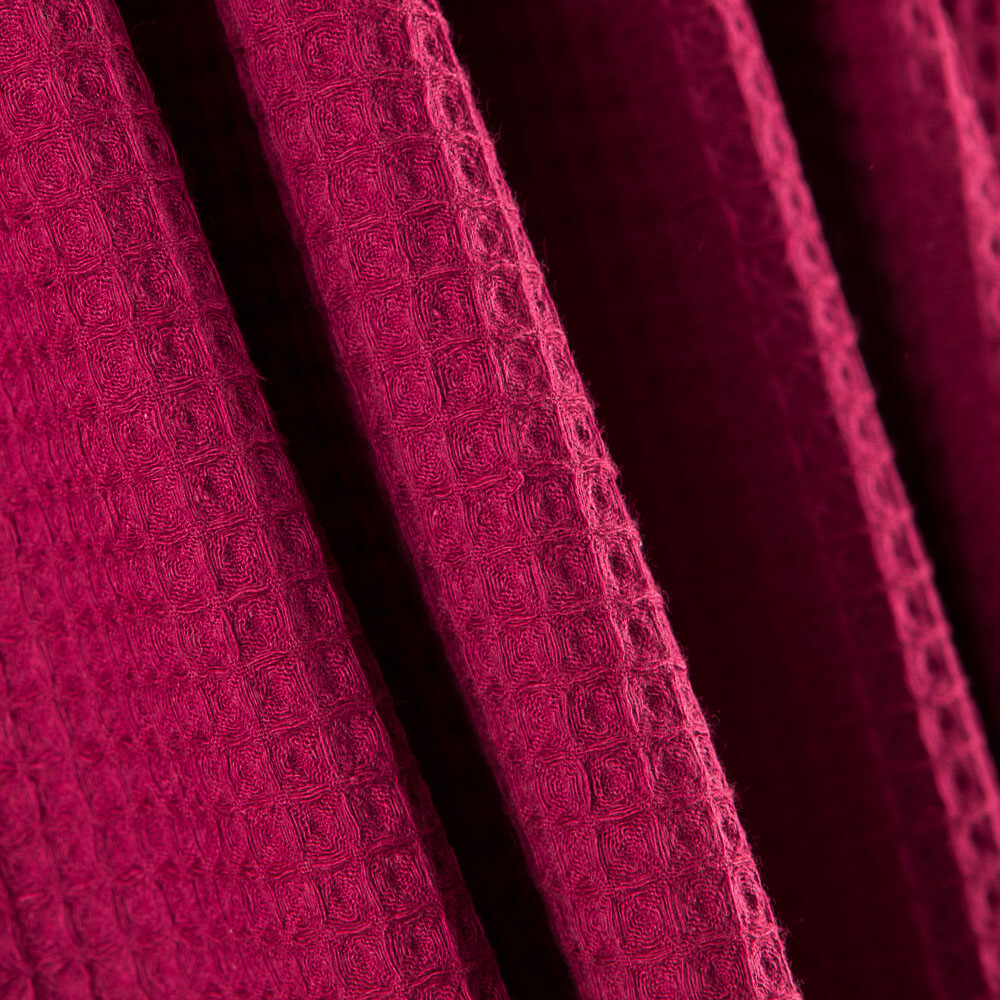 Piqué Gaufré Bordeaux - Ribes y Casals