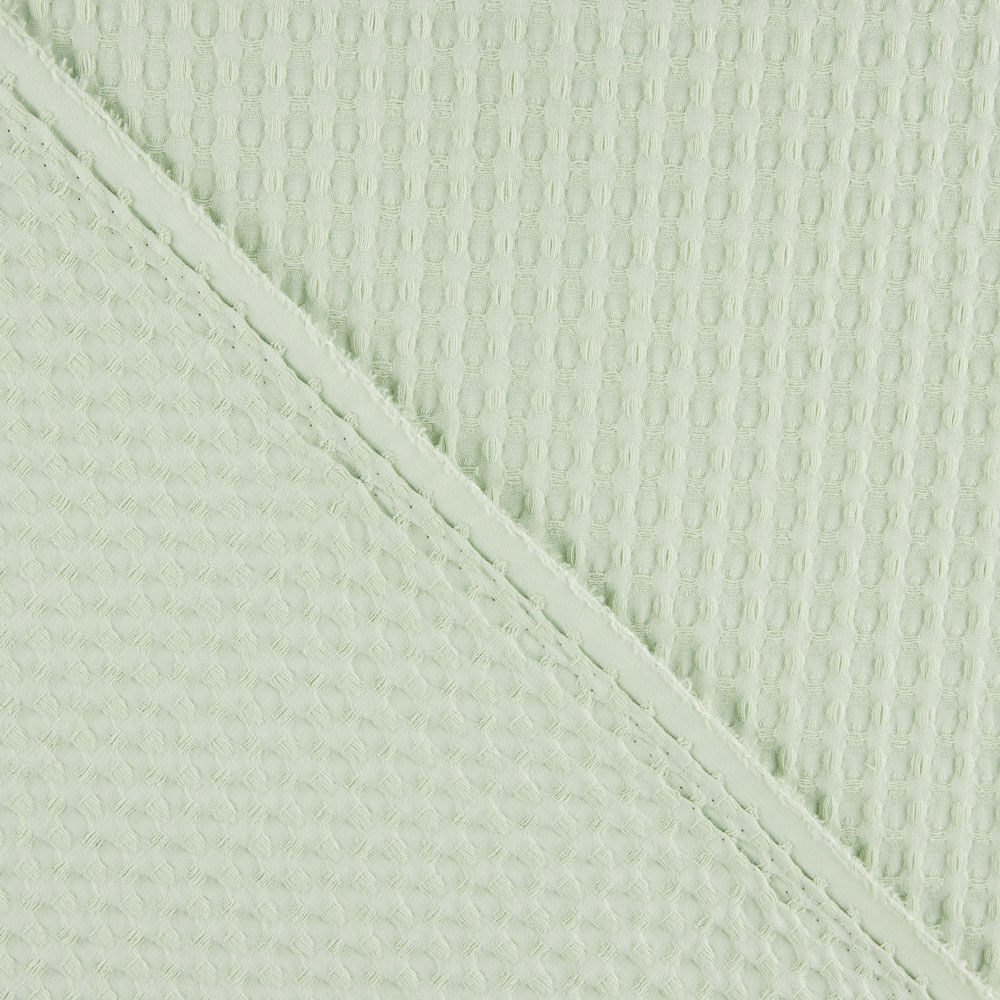 Piqué Gaufre Maxi Vert Anis - Ribes y Casals