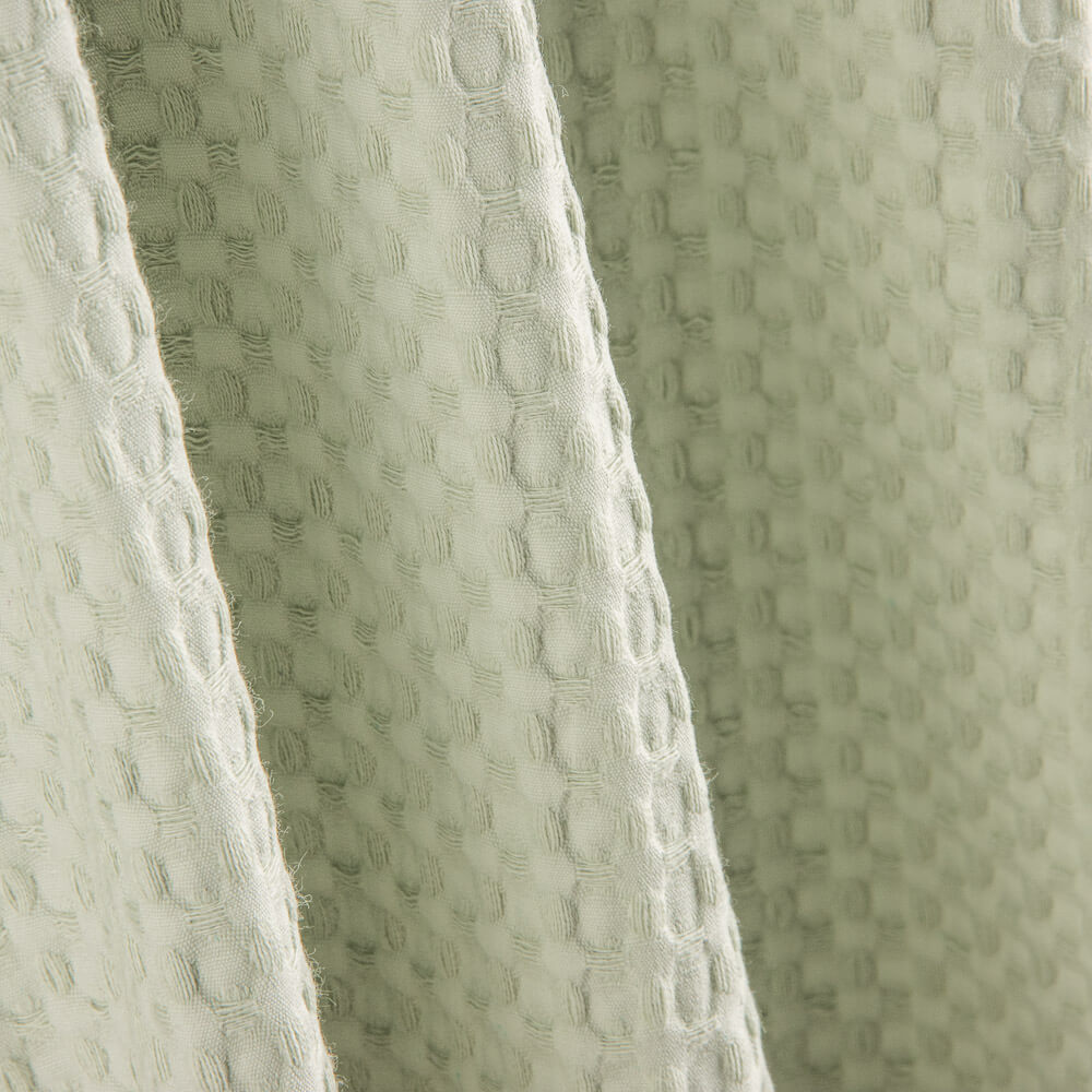 Piqué Gaufre Maxi Vert Anis - Ribes y Casals