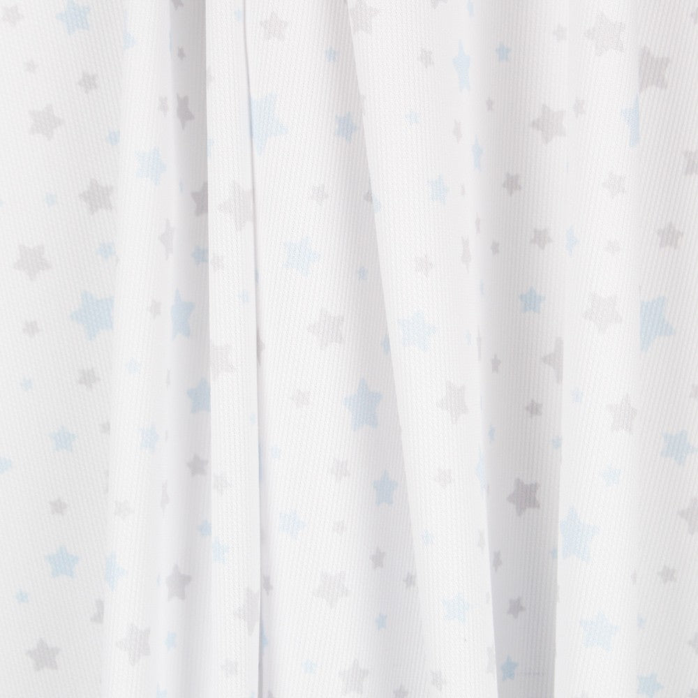 Piqué Etoiles Gris Bleu - Ribes y Casals