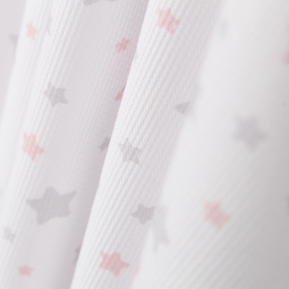 Piqué Etoiles Rose Gris - Ribes y Casals