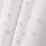 Piqué Etoiles Rose Gris - Ribes y Casals