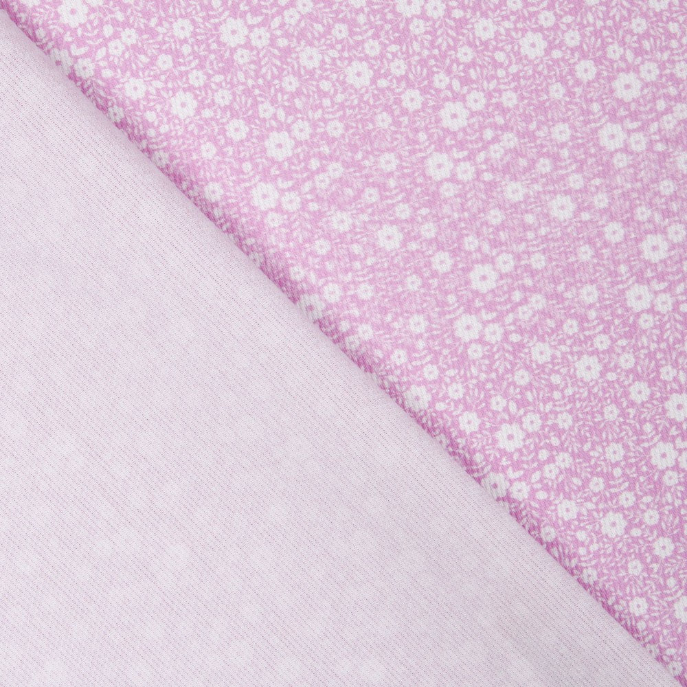 Piqué Petites Fleurs Fuchsia - Ribes y Casals