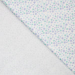 Piqué Imprimé Lilas et Vert - Ribes y Casals