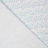 Piqué Imprimé Lilas et Vert - Ribes y Casals