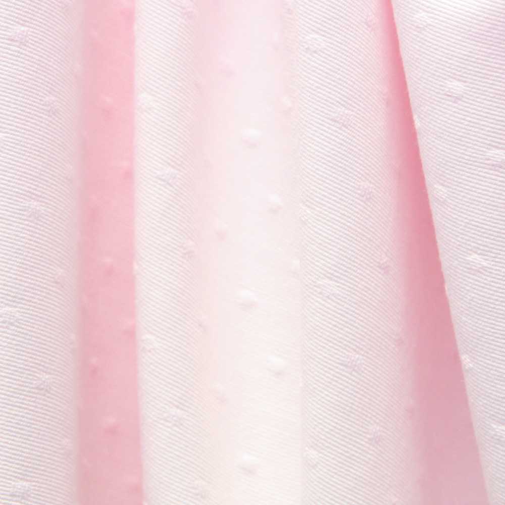 Piqué Jacquard Plumeti Rose - Ribes y Casals