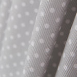 Tissu Piqué à Pois Fond Gris - Ribes y Casals