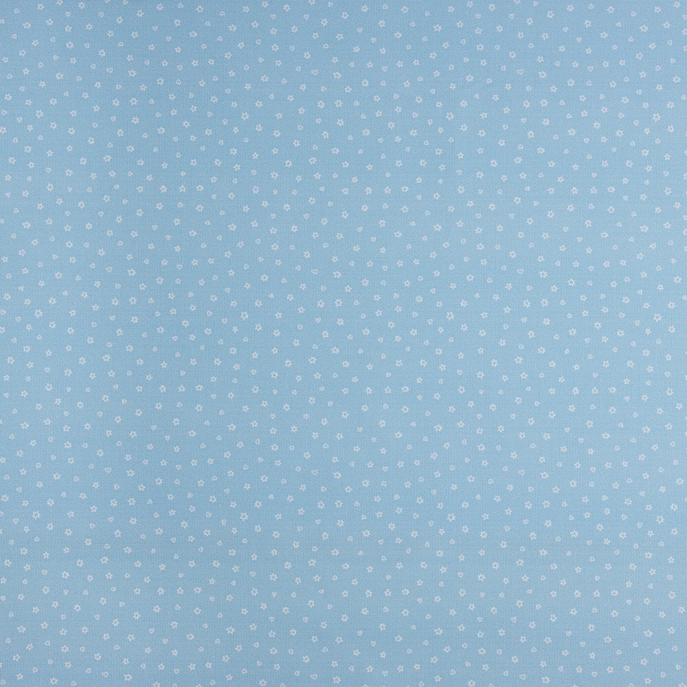 Petites étoiles bleues perlées en piqué - Ribes y Casals