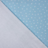 Petites étoiles bleues perlées en piqué - Ribes y Casals